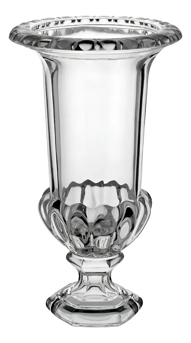 Proença Vaso Decorativo 38x21x21cm Cristal Eco Transparente