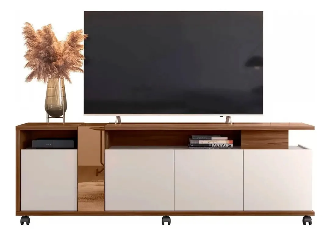 Rack Caemmun 8002000085 Para Tv Até 75 Marrom