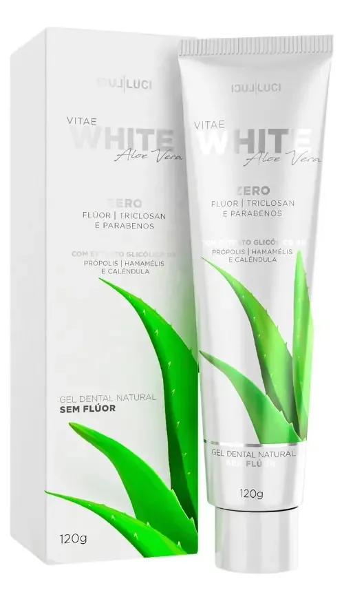 Gel dental aloe vera e própolis 120g