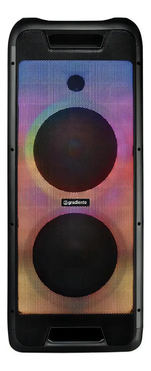 Caixa de Som Gradiente GCL105 Bluetooth LED 500W Subwoofer 8"