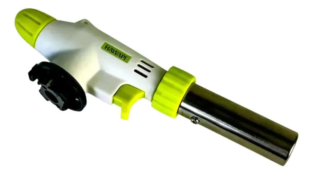 Maçarico Portátil 360º Branco/verde - Hawapi