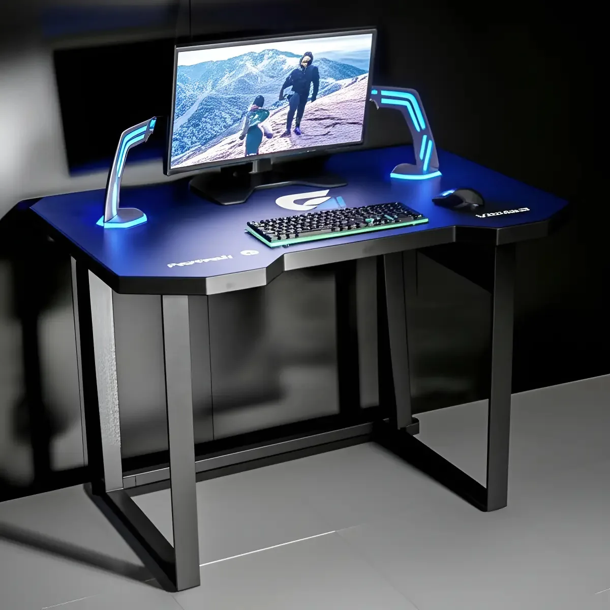 Mesa Gamer Fortrek Vickers Azul