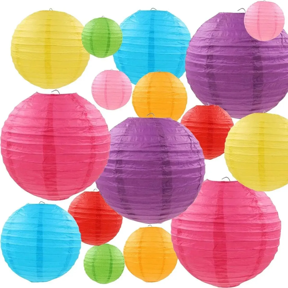 Lanterna chinesa/lâmpadas de papel/globo chinês de 30 cm/cores