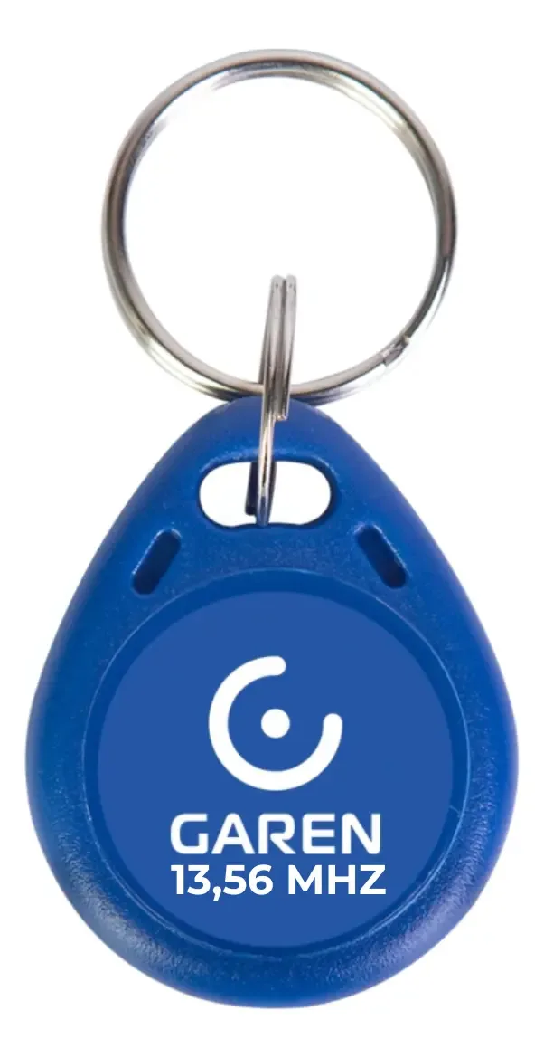 Chaveiro Tag RFID Garen 13,56MHz Controle de Acesso 1 Unidade