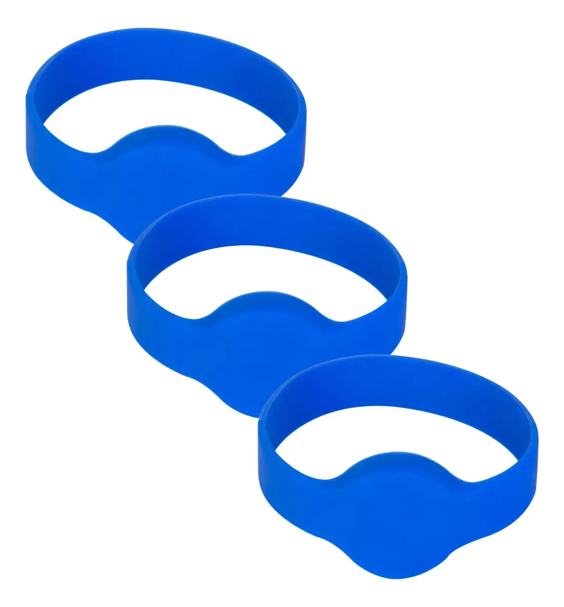 Kit 3x Pulseira Controle De Acesso Rfid 125khz Azul Garen Azul 52028