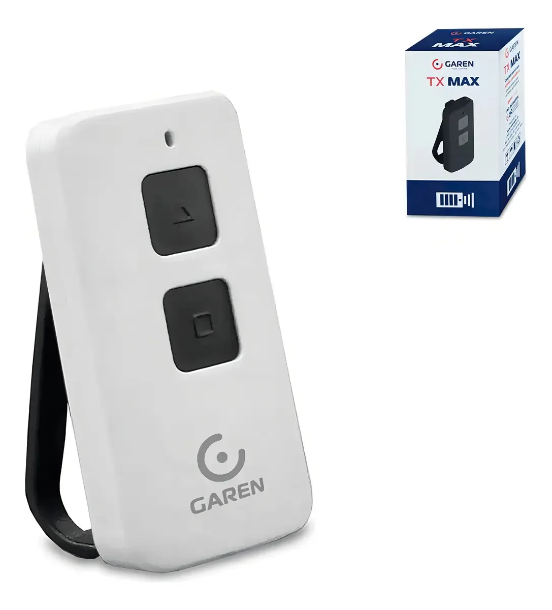 Controles Remoto Portão 433mhz Tx Max Garen Todas As Cores Cor Branco