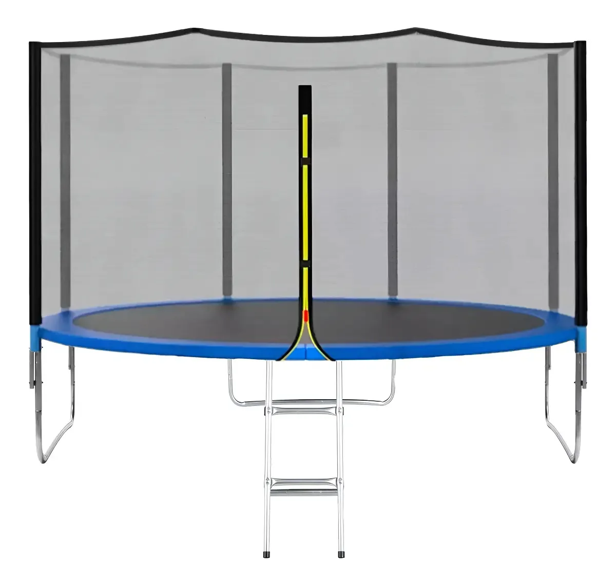Cama Elástica 244cm Com Rede E Proteção Diâmetro 8 Pés