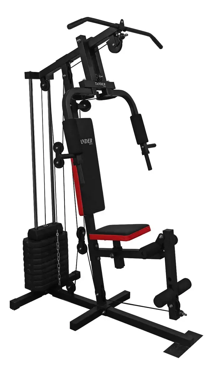 Estação De Musculação Com 45kg De Peso - Tedm45k