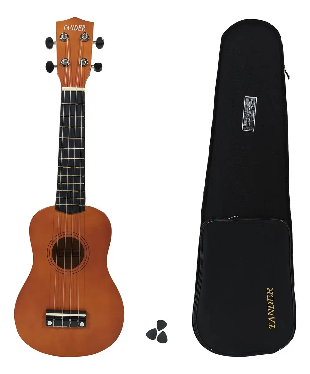 Ukulele Soprano 21 Pol Com Case - Custom