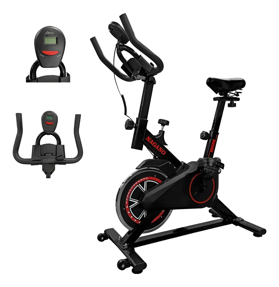Bicicleta Spinning Ergométrica 8kg Com Monitor
