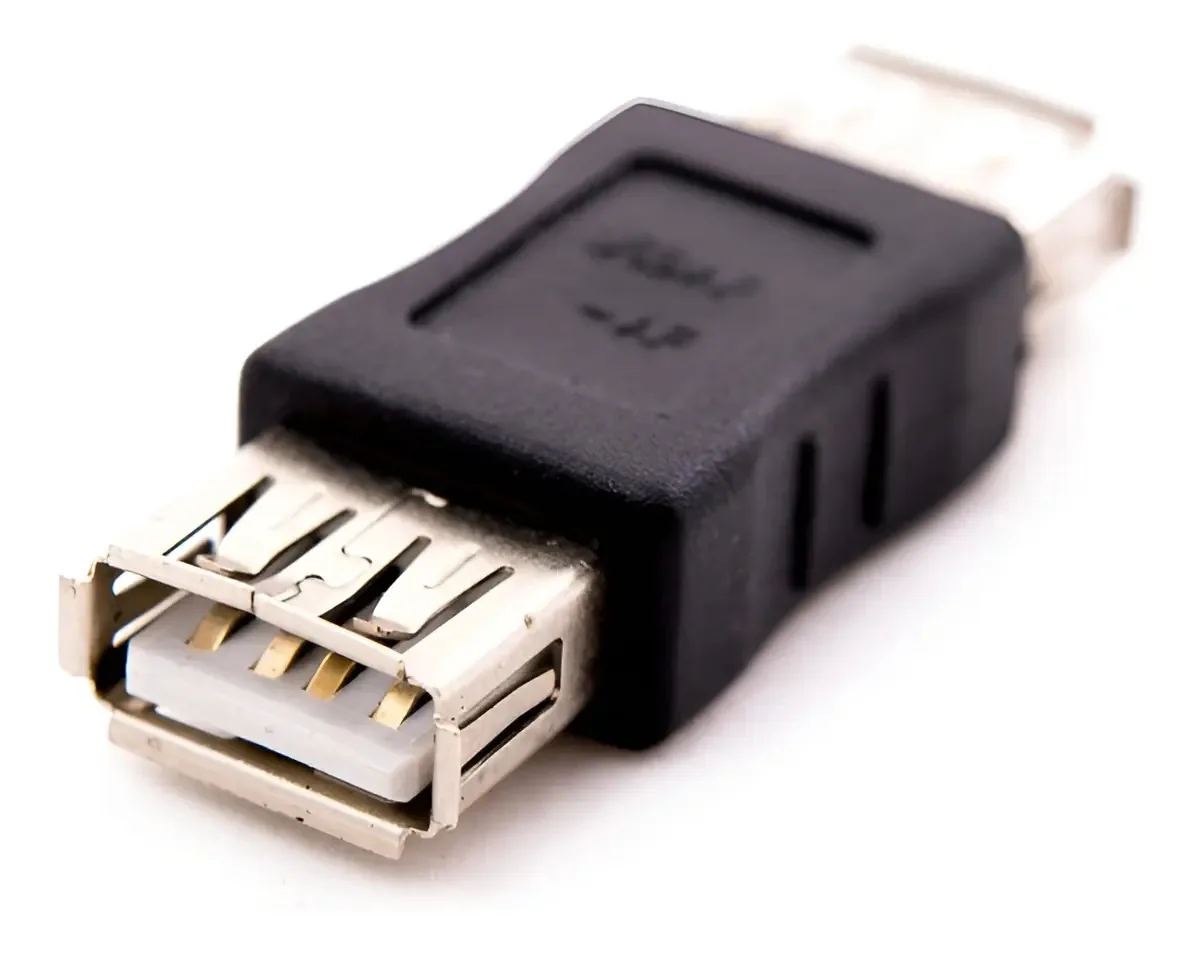 Adaptador Emenda Usb Femea Femea Para Cabo Usb Profissional