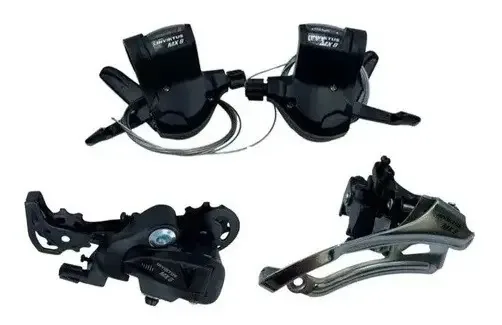 Kit De Cambio Transmissão Inviktus 3x8 Velocidades
