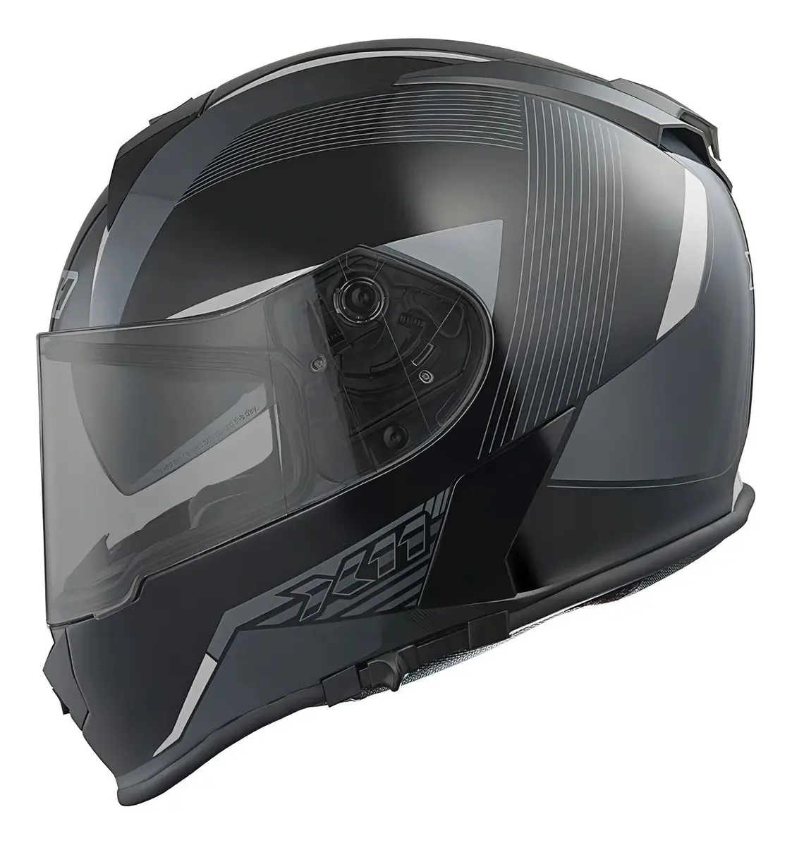 Capacete X11 Revo Sv Cinza Tamanho do capacete 60