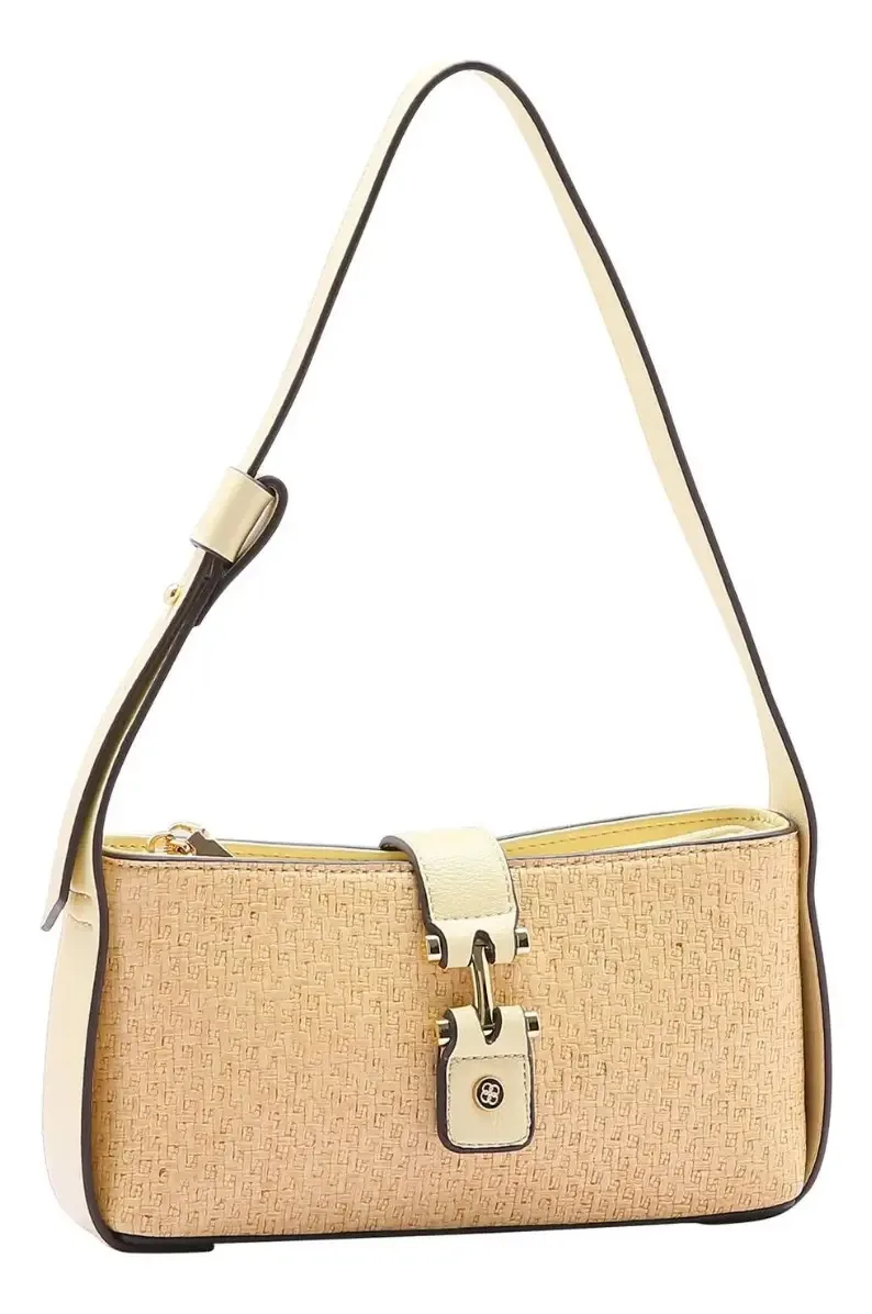 Bolsa De Ombro Feminina Chenson Resort 3484236 Cor Amarelo Correia De Ombro Amarelo