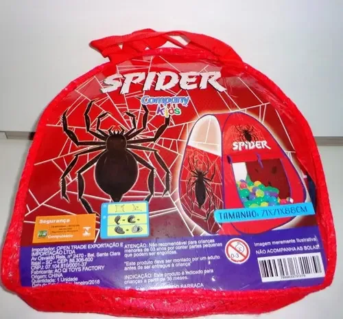 Barraca Infantil Toca Spider