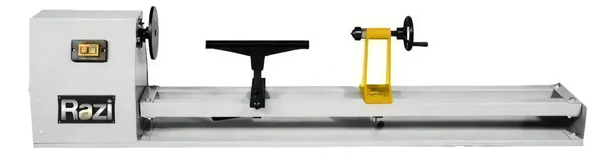 Torno Manual Bancada Para Madeira 400w Tmb 1000m2 Razi