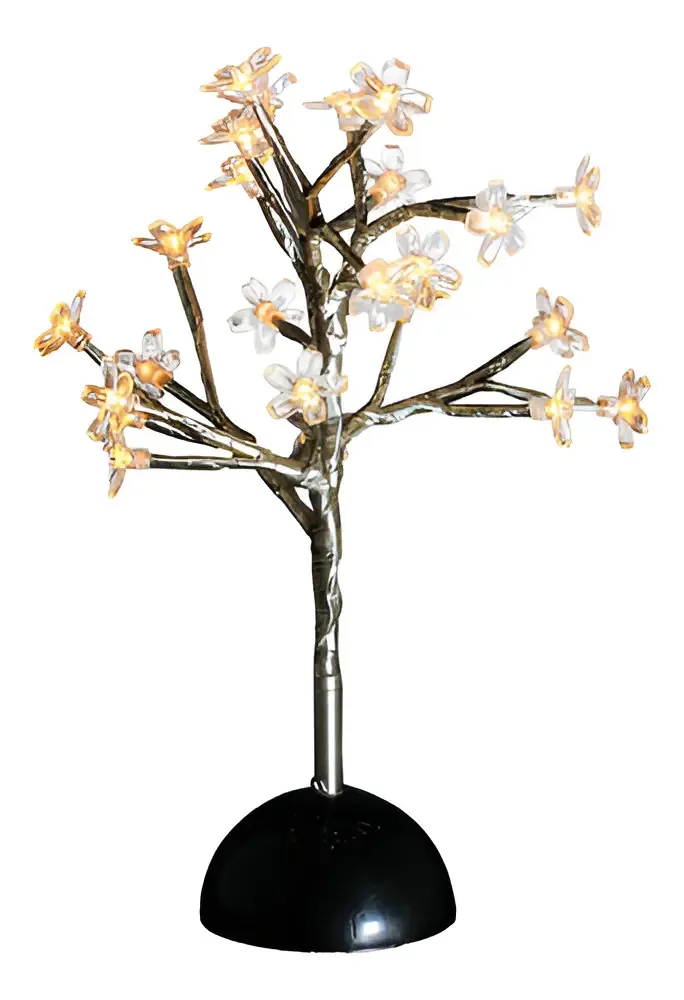 Arvore C/24 Lamp Led 35cm Rose Gold A Pilha