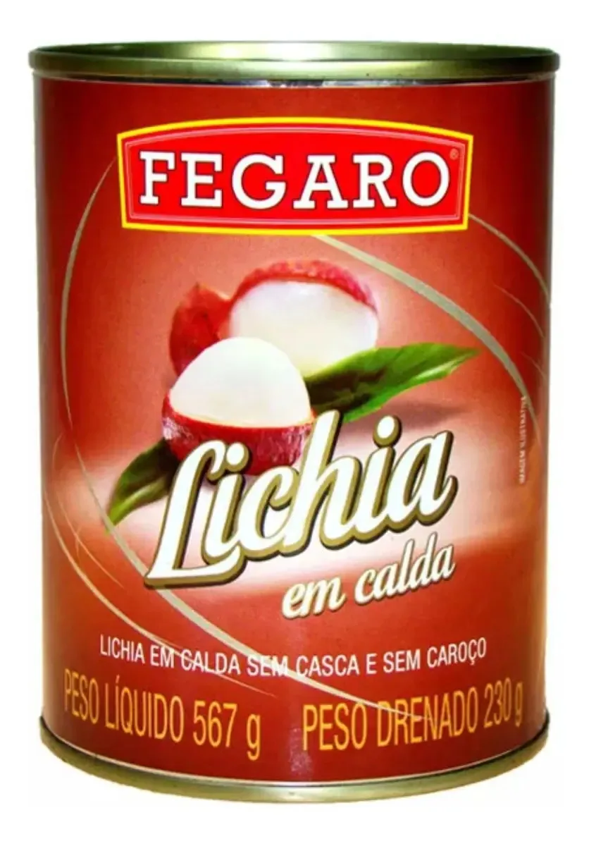 Lichia Em Calda Fegaro Lata