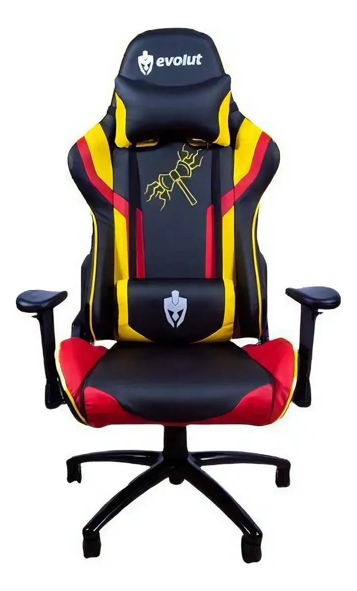 Cadeira Gamer Evolut Heroes Eg920 Thor Com Ajuste