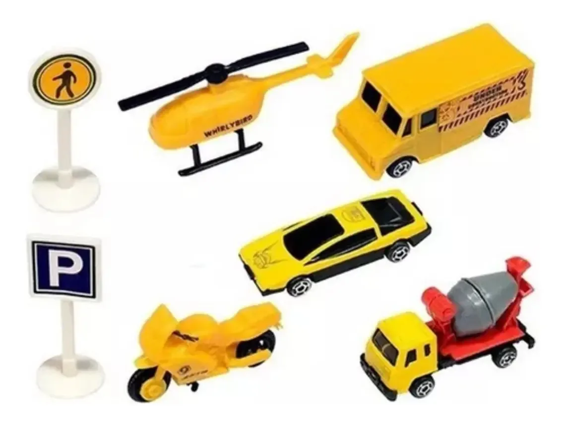 Diversao E Desenvolvimento Coleçao 5 Mini Veiculos