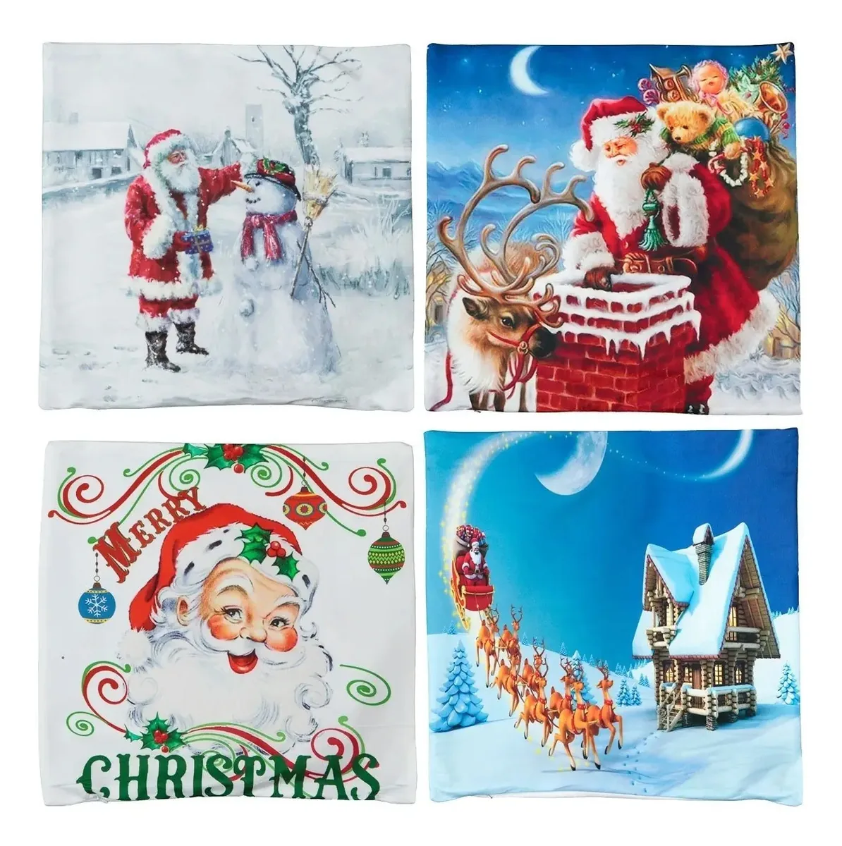 Capa P/ Almofada 44x44 Natal