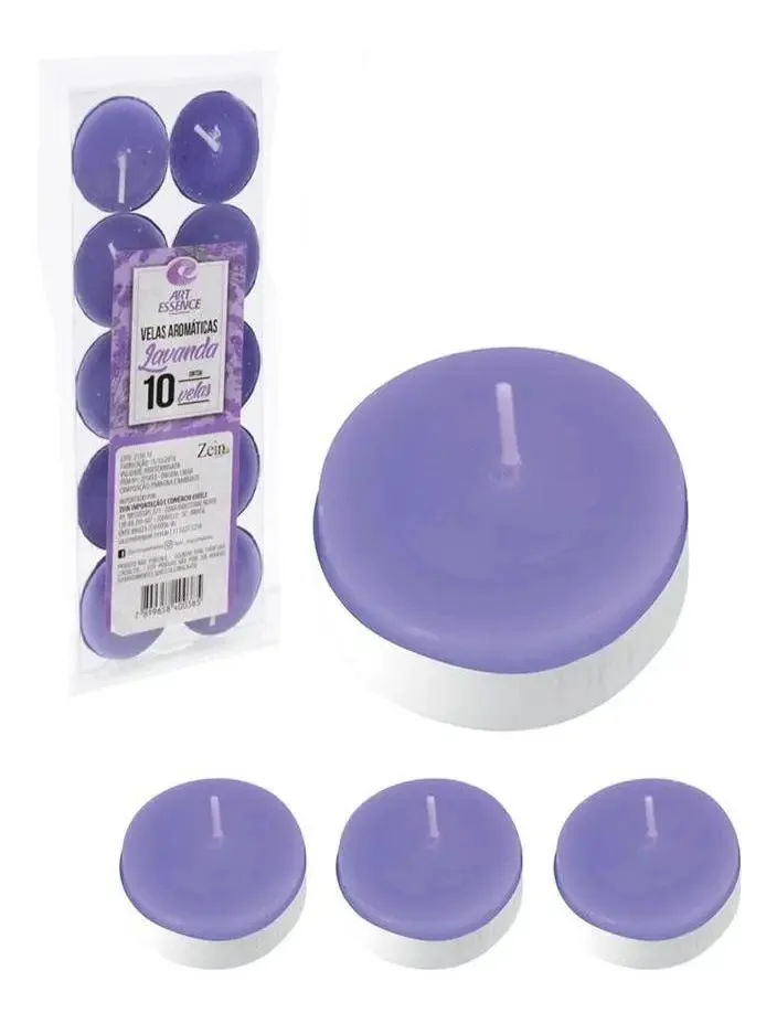 Velas Aromaticas Art Essence 10un