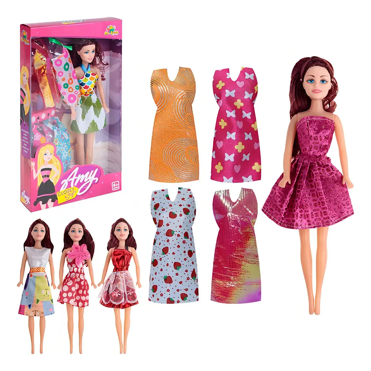 Boneca Amy Closet Style Cod 841293 Art Brink
