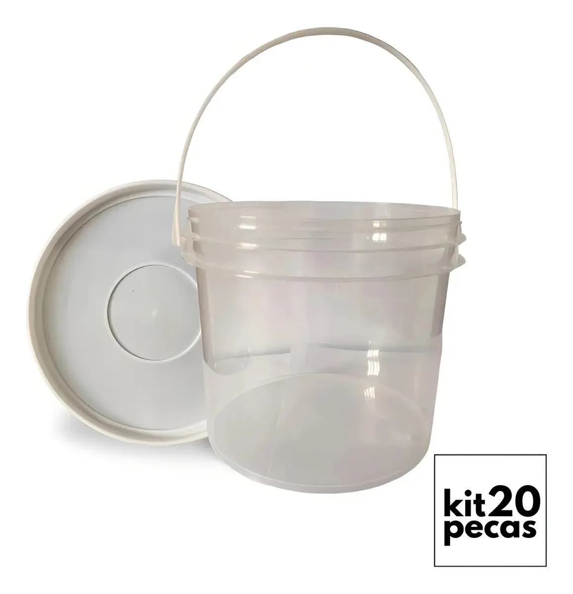 Balde Alimenticio 20 Pçs