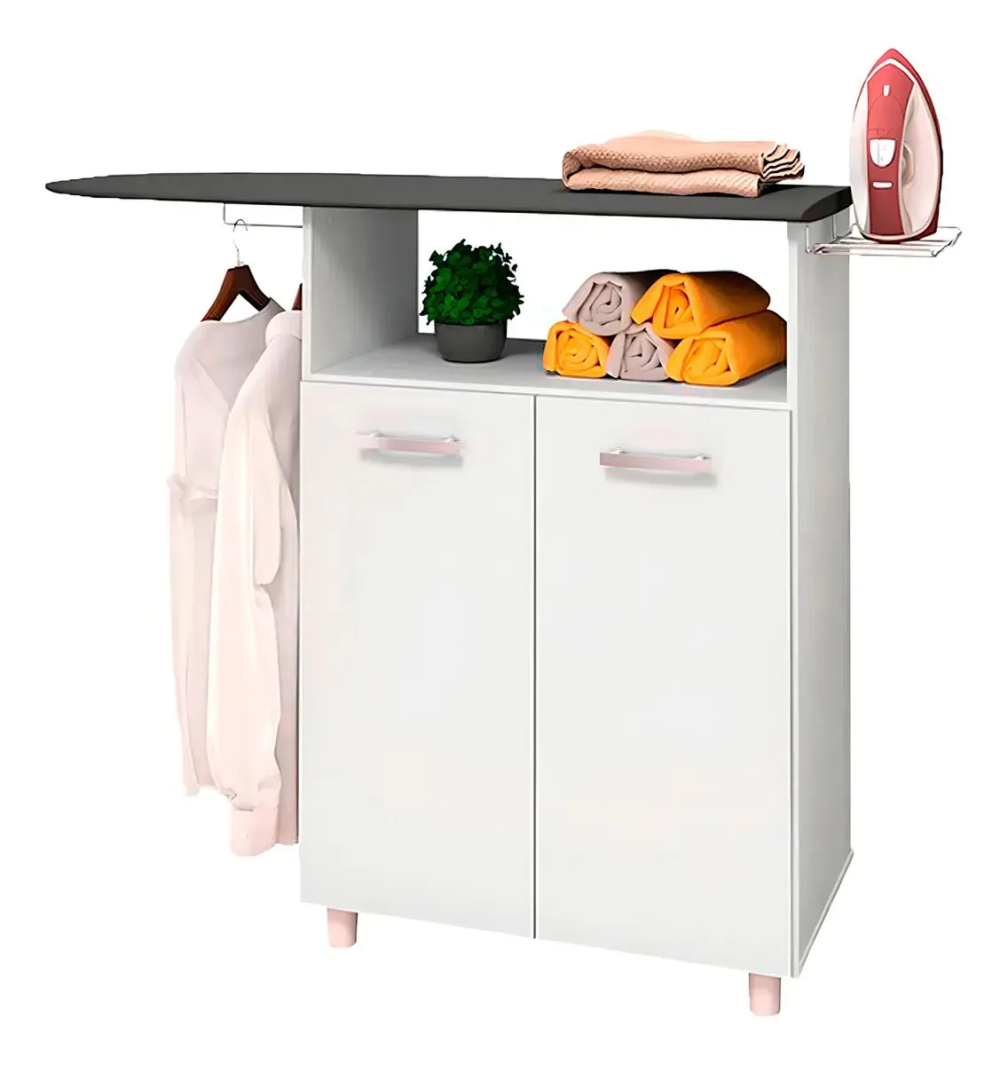 Tabua De Passar Melissa 2 Portas - Nicioli Cor Branco