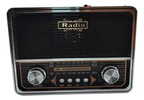 Rádio Livstar Cnn-3320bt Am/fm/sw 3w Preto