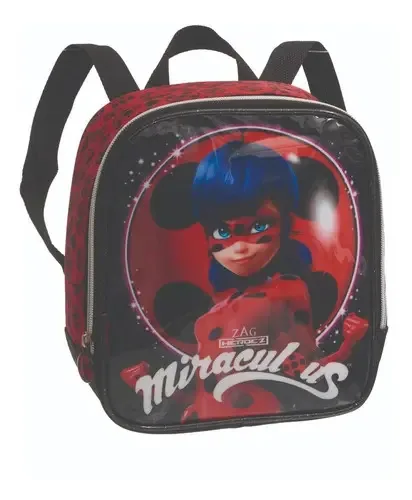 Lancheiras Pacific 966B11 cor vermelho - 19cm x 22cm