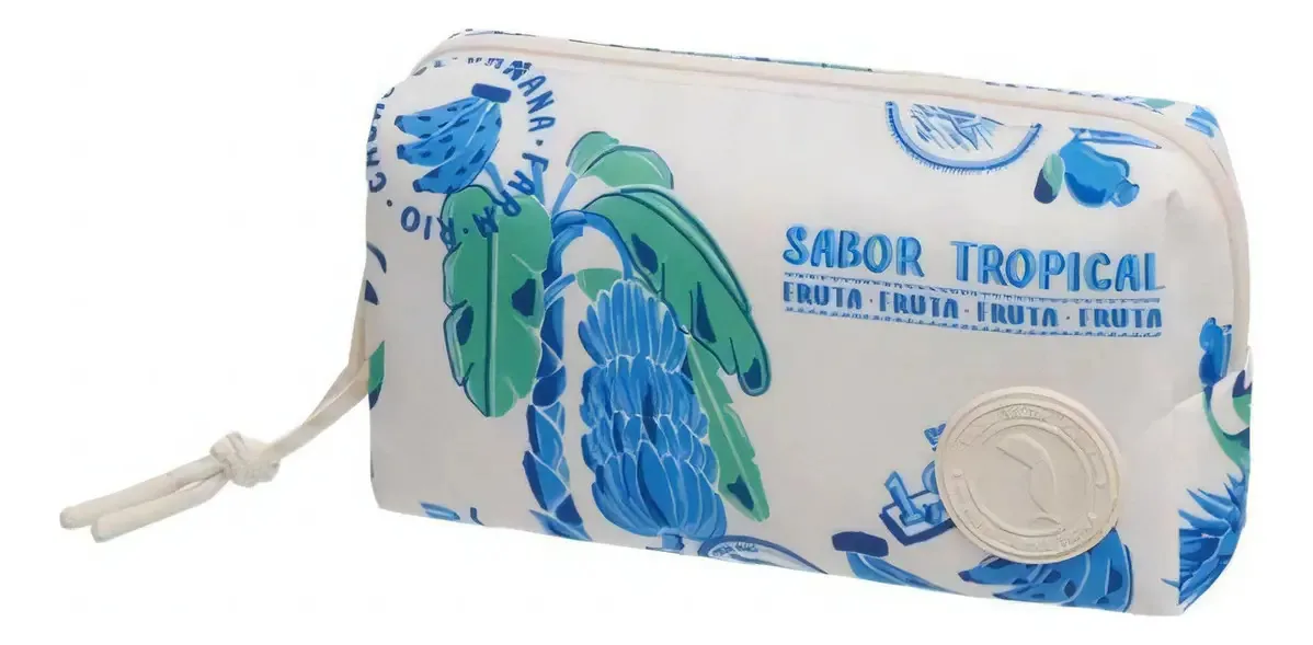 Maxi Nécessaire Farm Ora Bolas Estampada Suco De Fruta Dom