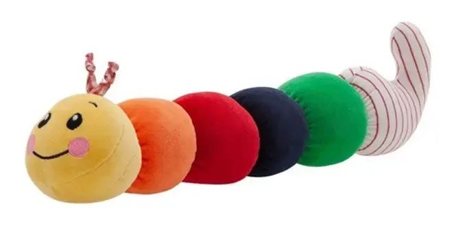 Centopéia Colorida De Pelúcia Lucy - Zip