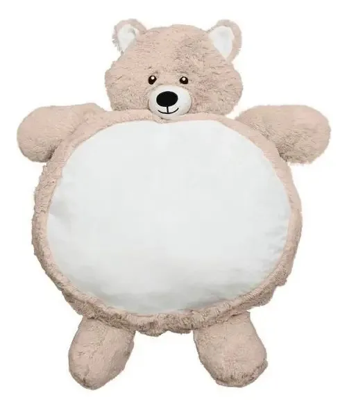 Almofada Comfort Baby Urso Bege Zip Toys