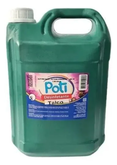 Desinfetante Talco Poti 5l Galao