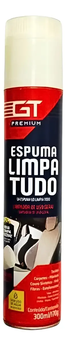 Espuma Magica Limpeza Automotivo Remove Sujeiras Manchas