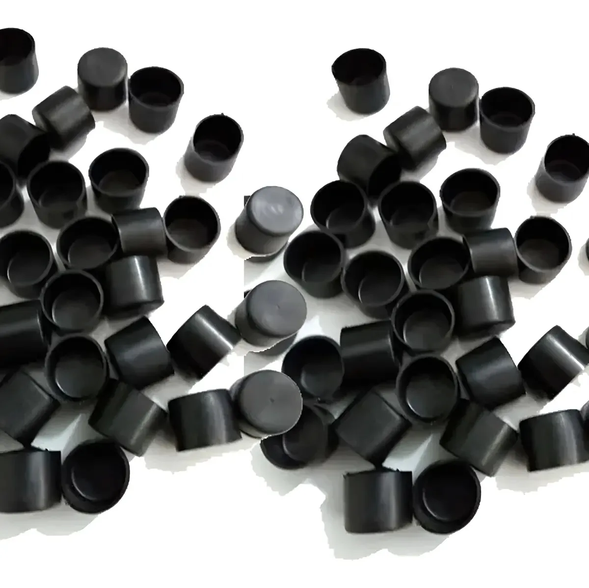Ponteira Plastica Externa 7/8 2,2cm Preta (25un)