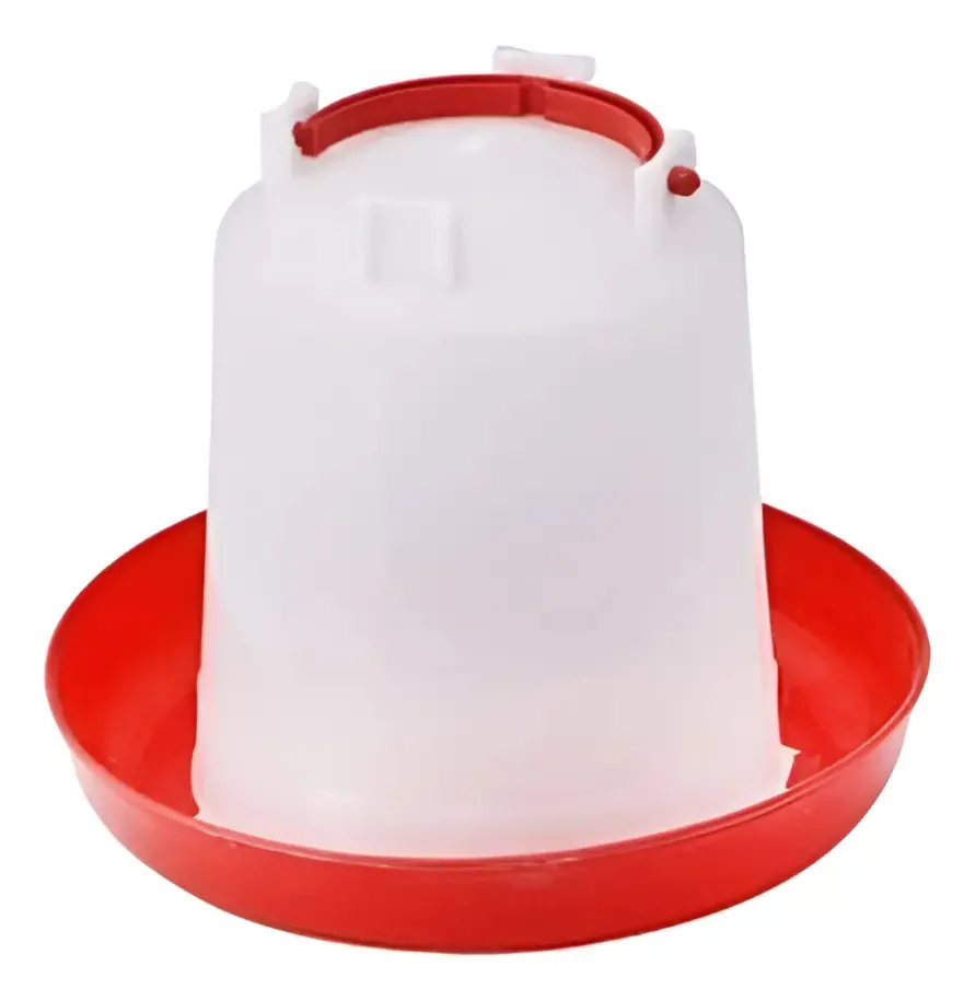 Bebedouro P/ Pintinhos Codornas E Aves Pequenas - Cap. 1,5 L Branco