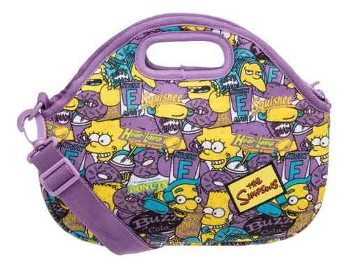 Lancheiras Pacific Lanche Criança cor roxo-amarelo