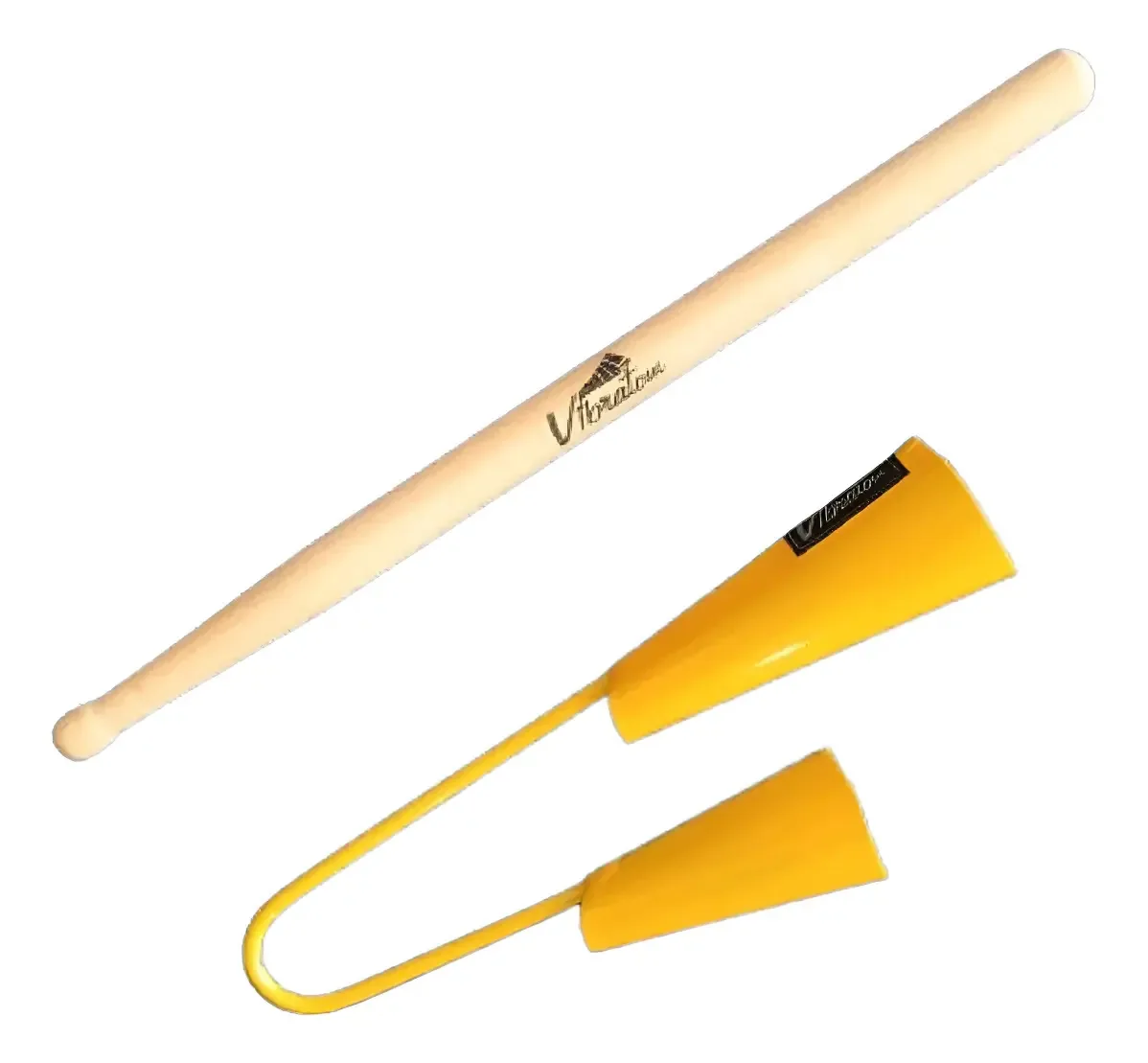 Agogô Mirin Instrumento Musical Infantil Duplovibratom P4021