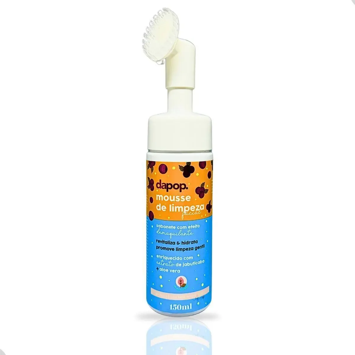 Mousse De Limpeza Facial Demaquilante Jabuticaba Dapop 150ml
