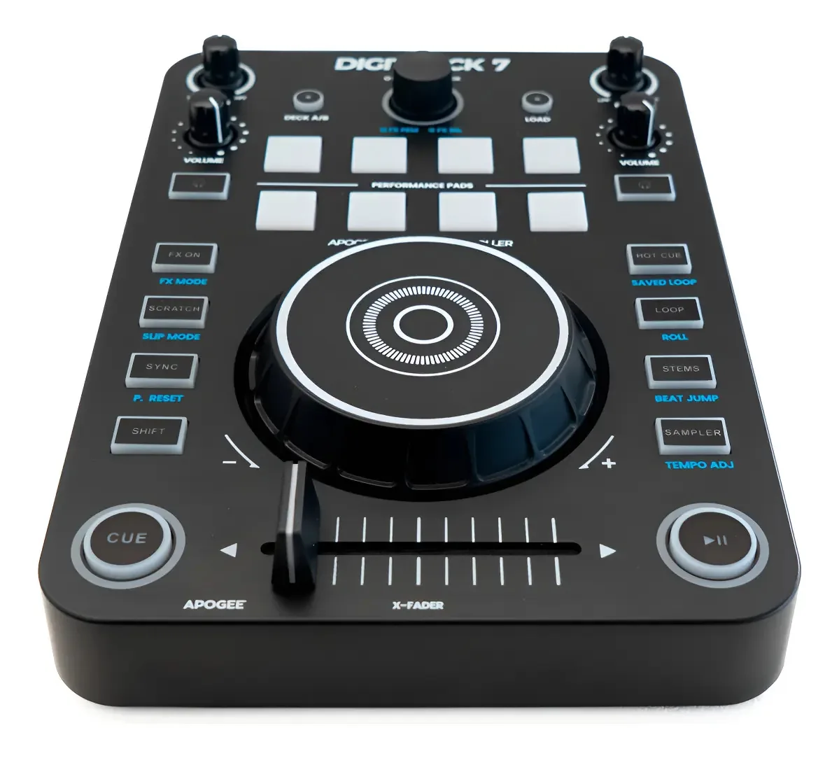 Controlador de DJ preto Apogee Digitrack Pro7 Usb Mixer