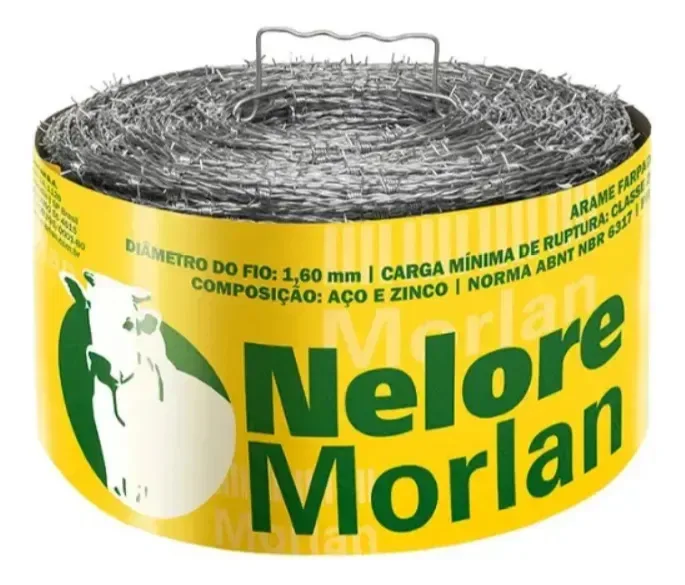 Arame Farpado 100% Galvanizado 100m Nelore