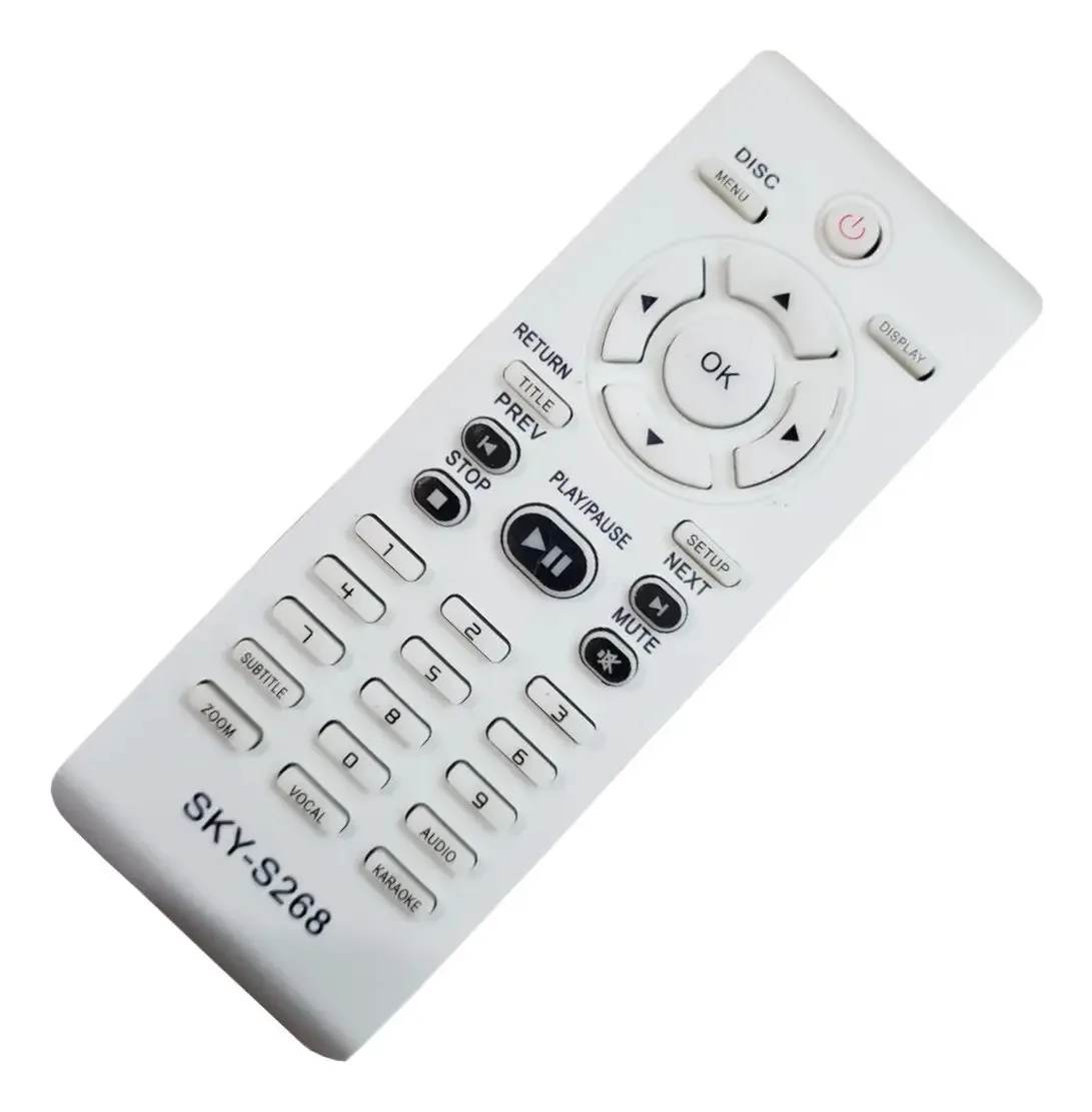 Controle Remoto Dvd SKY Rc-YF172 Karaoke Compatível Philips DVP-3040