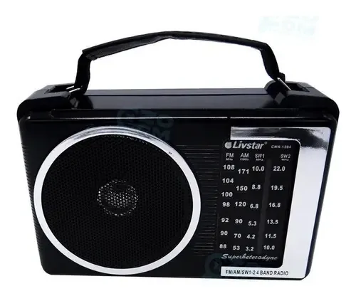 Rádio Retrô AM-FM Livstar Cnn-1394