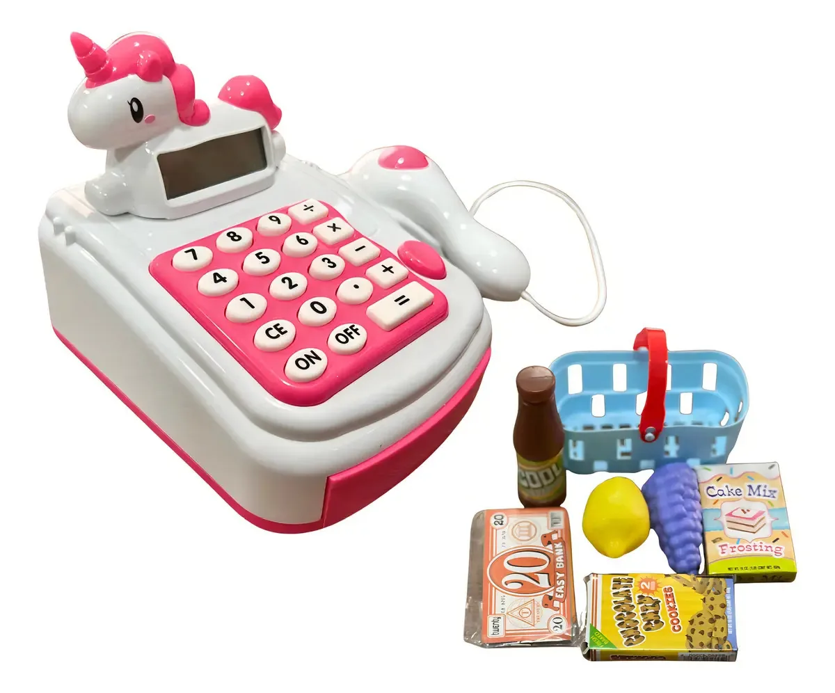 Caixa Registradora Infantil Com Acessórios Brinquedo