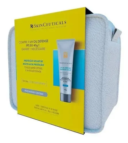 Skinceuticals Uv Oil Defense Fps80 40g + Necessaire