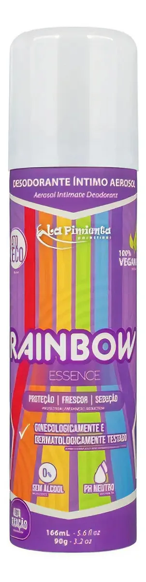 Desodorante em aerossol La Pimienta ESSENCE RAINBOW