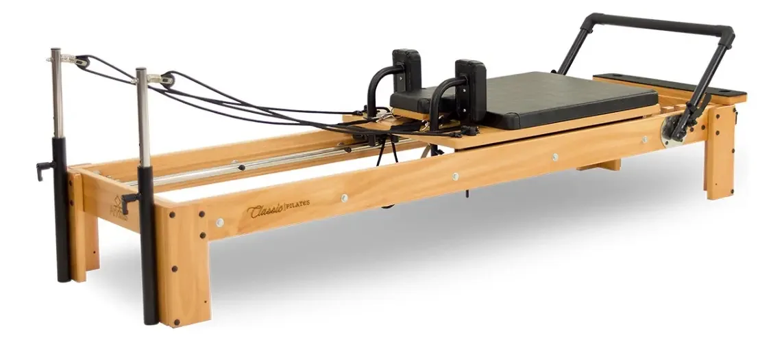 Aparelho Pilates Reformer Classic Arktus C/ Estofado Incluso Cor Preto
