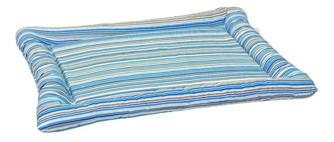 Colchonete Deccoralle Listras Azul
